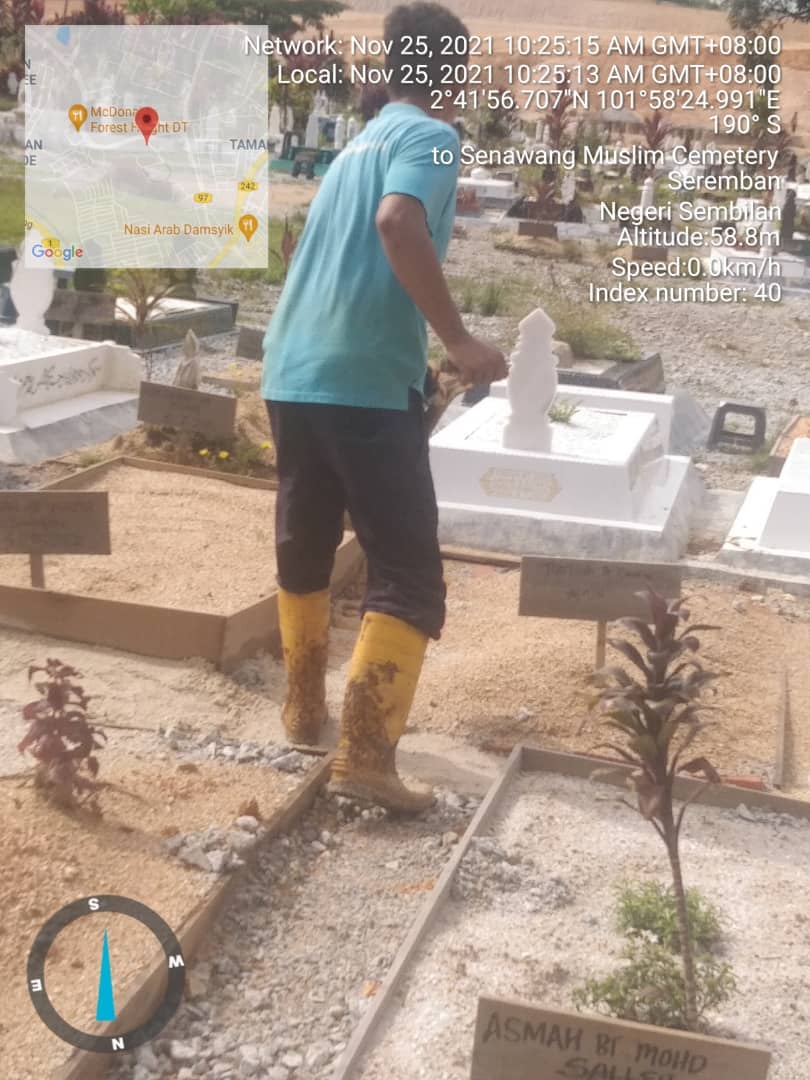 TANAH PERKUBURAN ISLAM SENAWANG, SEREMBAN.