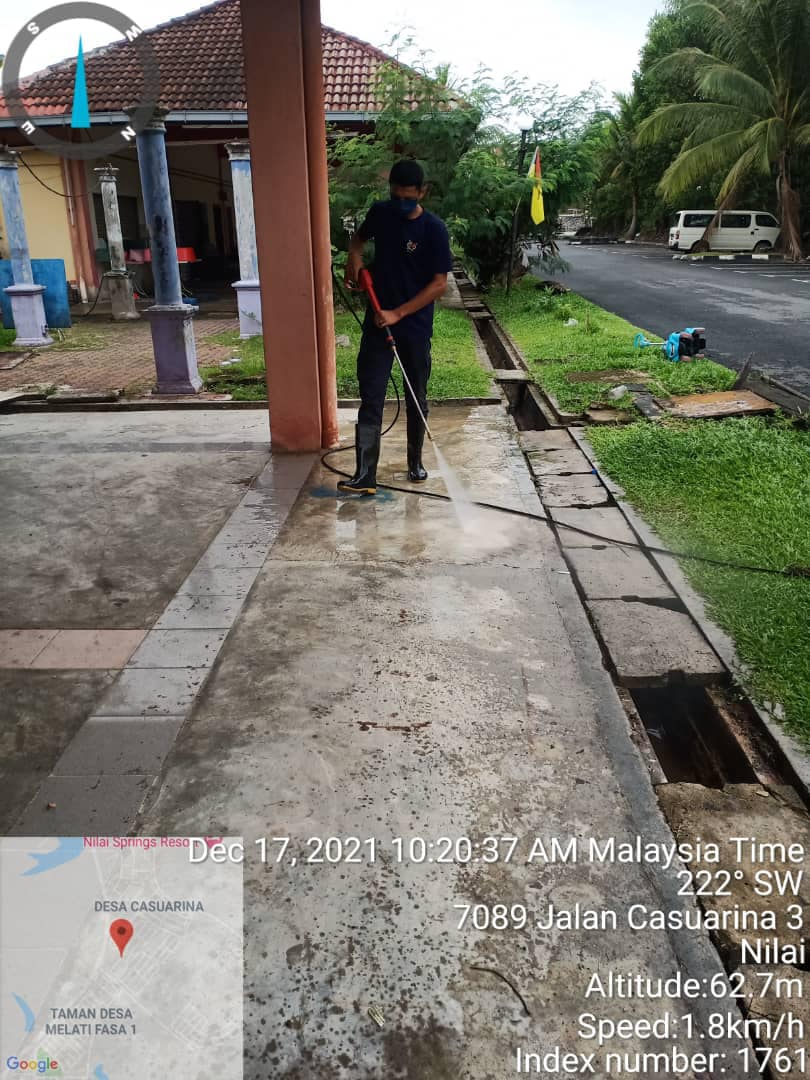 KERJA-KERJA PEMBERSIHAN INFRASTRUKTUR AWAM