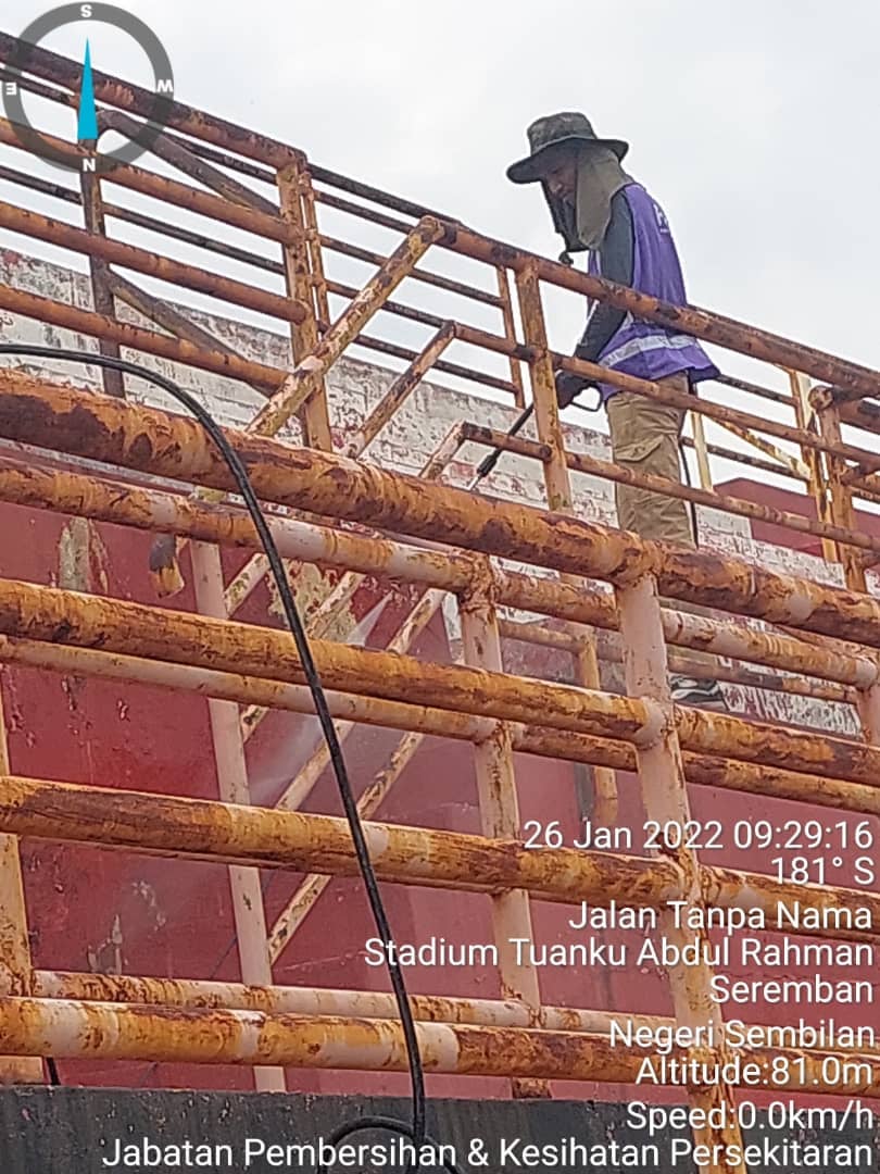 BANTUAN KERJA-KERJA PEMBERSIHAN INFRASTRUKTUR AWAM