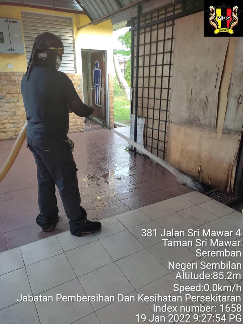 KERJA-KERJA PEMBERSIHAN INFRASTRUKTUR AWAM