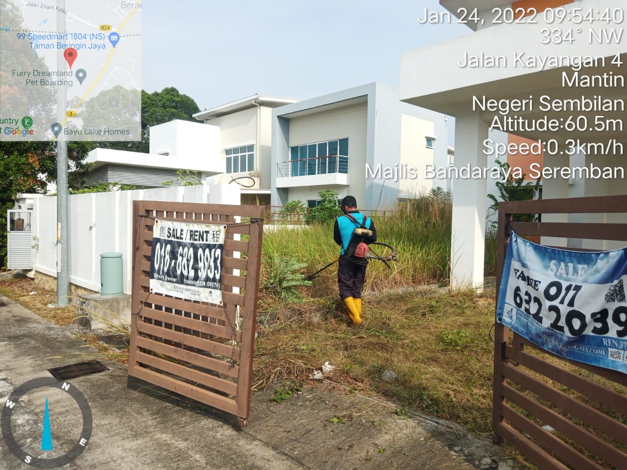 PEMBERSIHAN SEMAK SAMUN/TANAH LOT KOSONG 