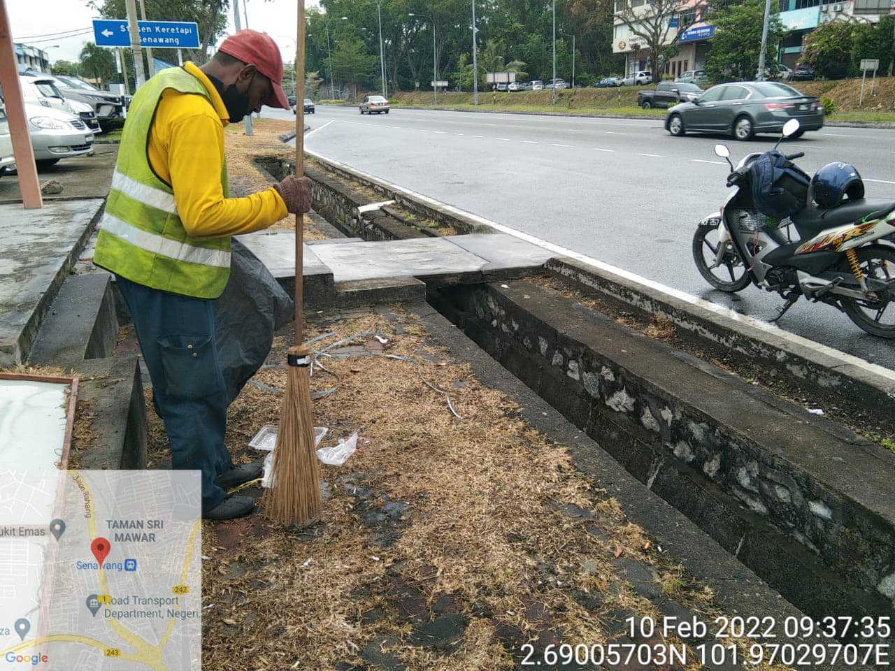 PEMANTAUAN PEMBERSIHAN JALAN-JALAN SELIAAN JKR 
