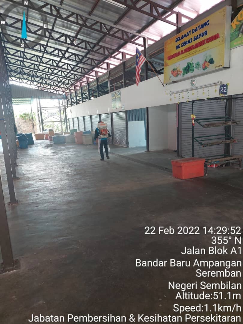 SEMBURAN NYAHKUMAN (DISINFEKSI) KAWALAN NOVEL CORONAVIRUS COVID -19