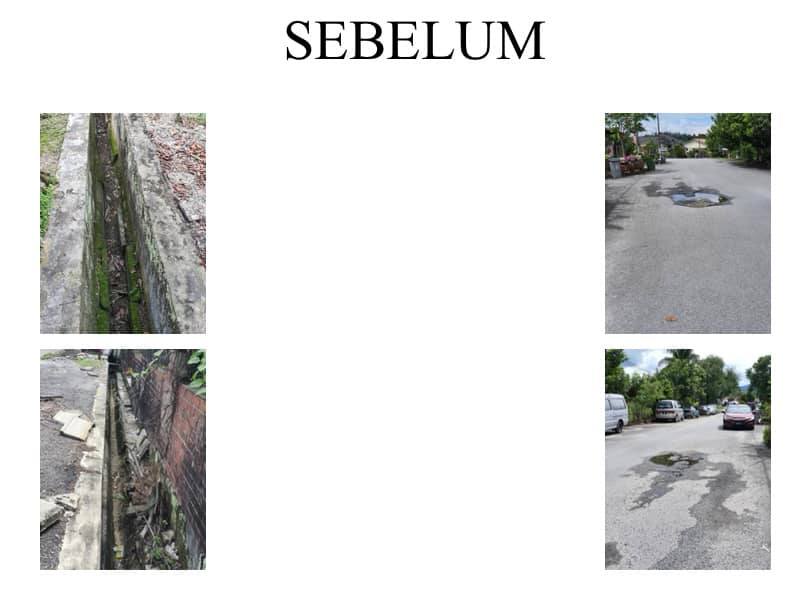 KERJA-KERJA MENURAP SEMULA JALAN DA MENYELENGGARA LONGKANG SERTA KERJA-KERJA BERKAITAN DI TAMAN SHUKOR, AMPANGAN