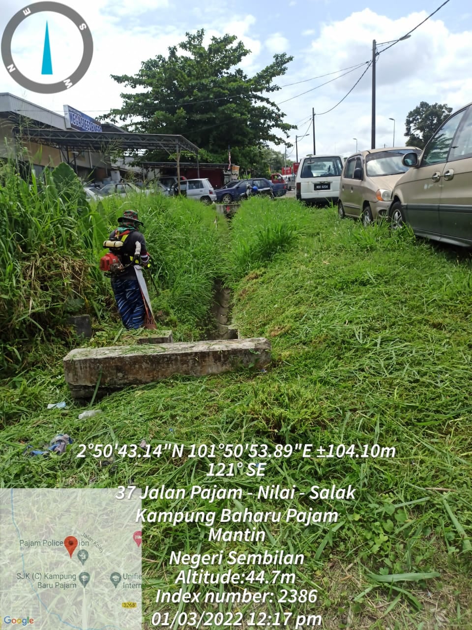 PEMBERSIHAN JALAN-JALAN SELIAAN JKR