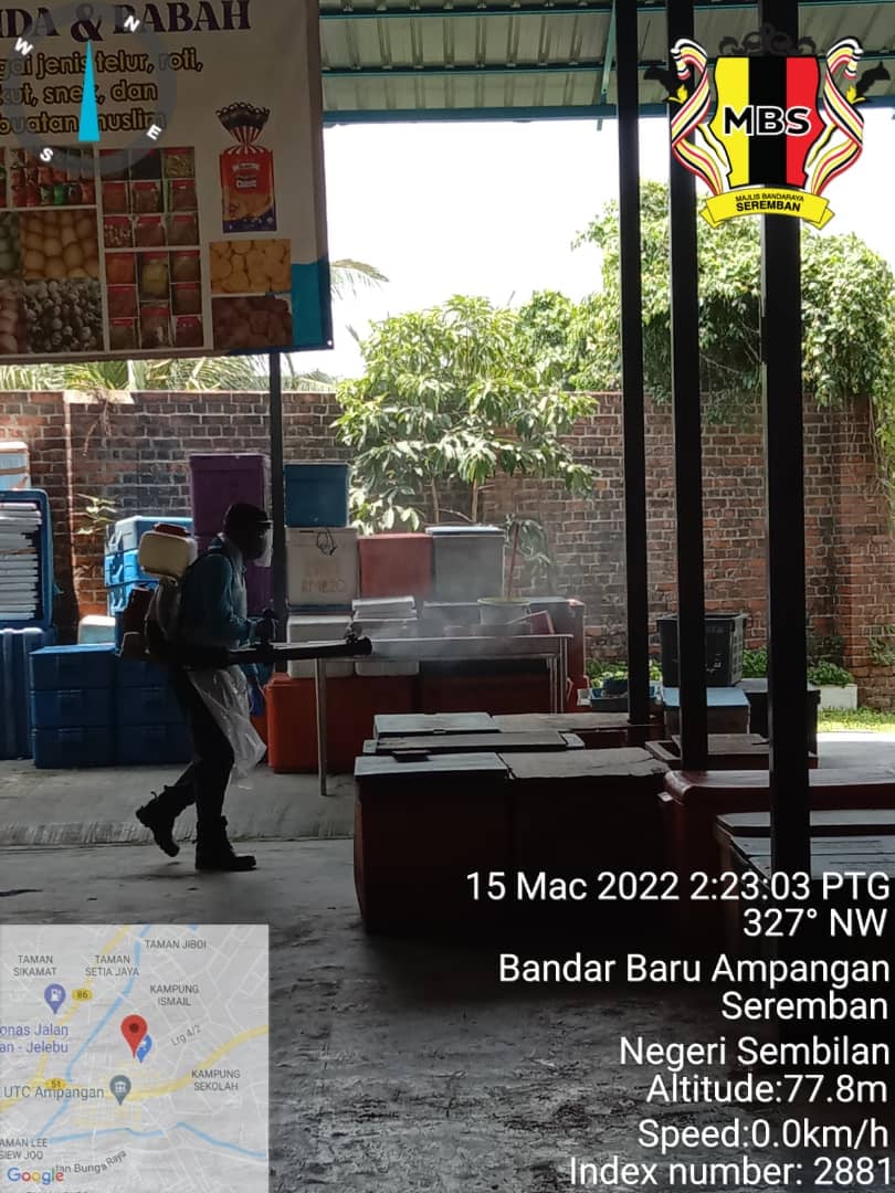 SEMBURAN NYAHKUMAN (DISINFEKSI) KAWALAN NOVEL CORONAVIRUS COVID -19