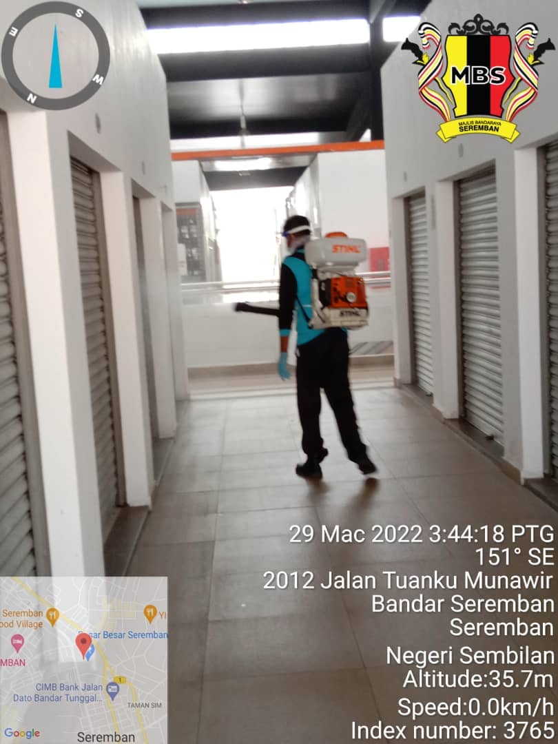 SEMBURAN NYAHKUMAN (DISINFEKSI) KAWALAN NOVEL CORONAVIRUS COVID -19