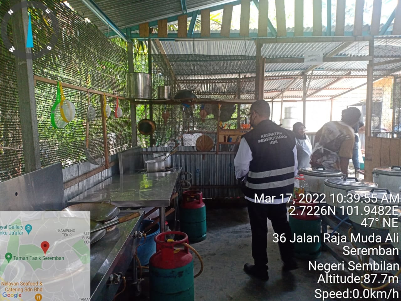 PEMERIKSAAN KEBERSIHAN PREMIS PENYEDIAAN MAKANAN