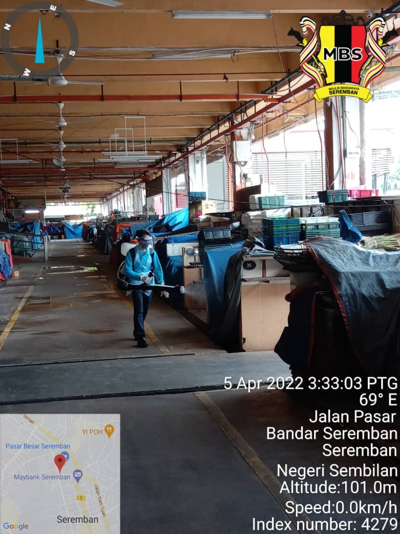 SEMBURAN NYAHKUMAN (DISINFEKSI) KAWALAN NOVEL CORONAVIRUS COVID -19 