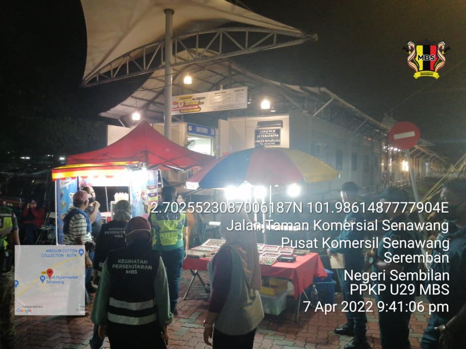 PEMANTAUAN PERSIAPAN BAZAR AIDILFITRI DALAM KAWASAN MAJLIS BANDARAYA SEREMBAN