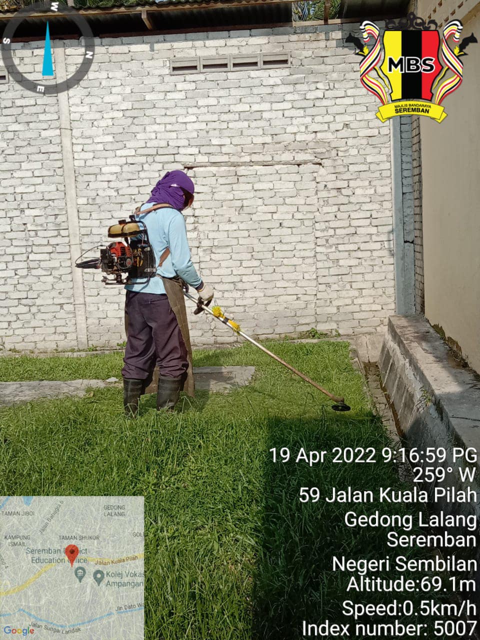 KERJA-KERJA PEMBERSIHAN INFRASTRUKTUR AWAM