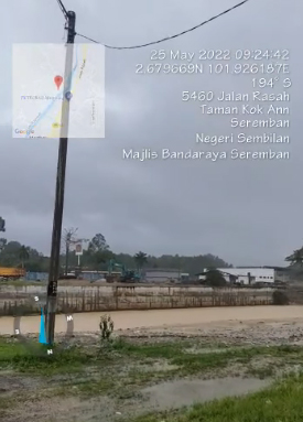 PEMANTAUAN KAWASAN BERPOTENSI BANJIR KAMPUNG BATU 3 MAMBAU