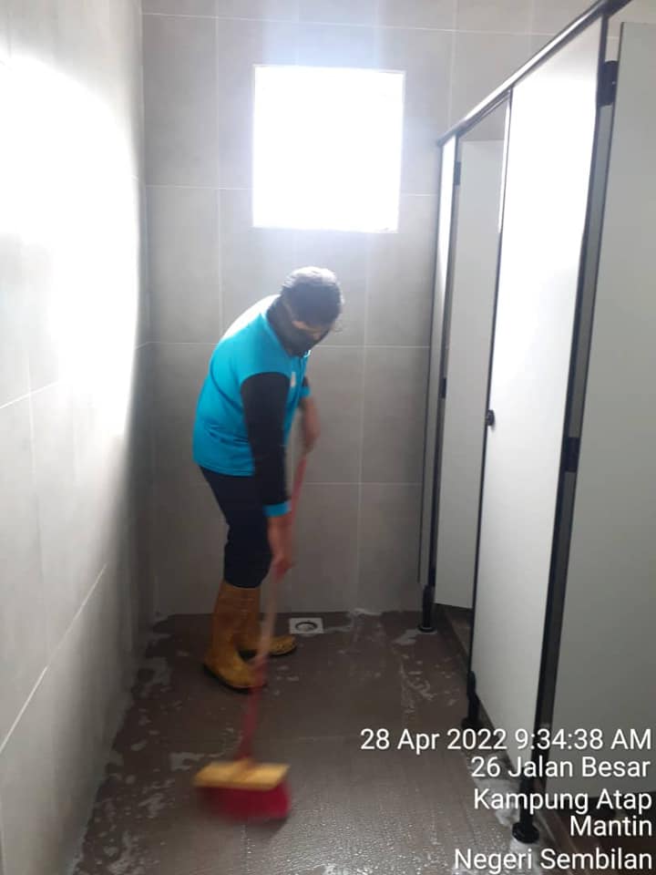 KERJA-KERJA PEMBERSIHAN INFRASTRUKTUR AWAM