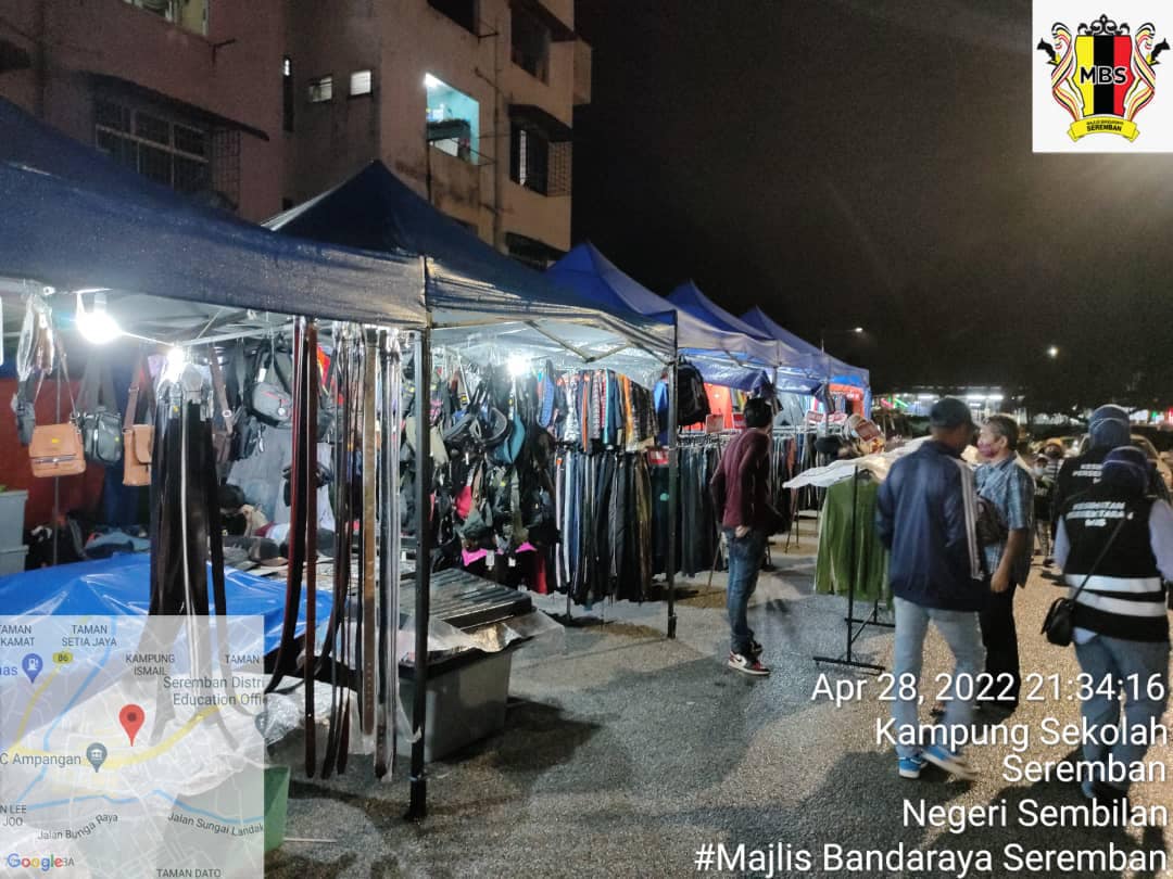 PEMANTAUAN BAZAR AIDILFITRI