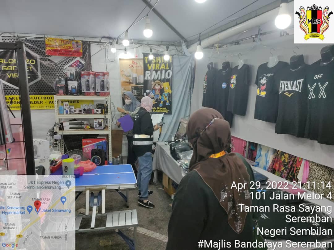  PEMANTAUAN BAZAR AIDILFITRI