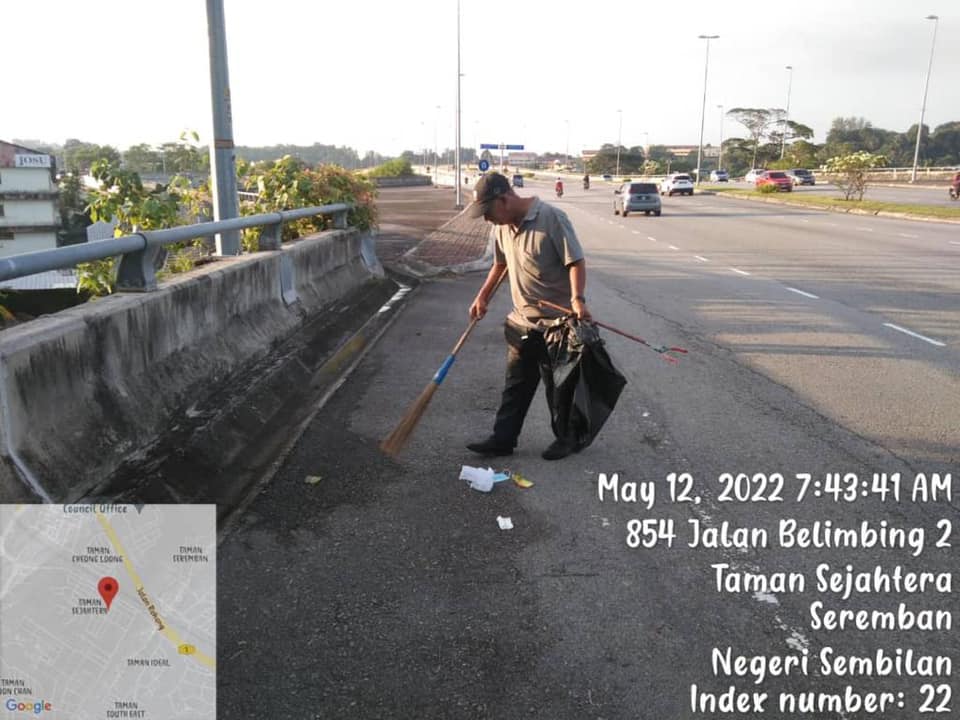  PEMBERSIHAN JALAN-JALAN SELIAAN JKR