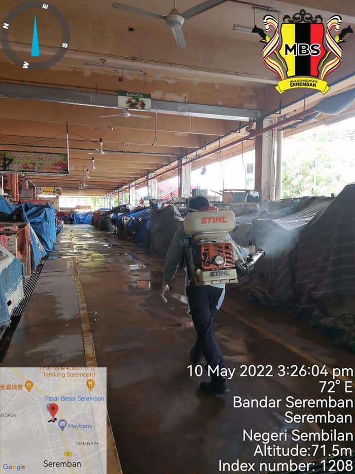  SEMBURAN NYAHKUMAN (DISINFEKSI) KAWALAN NOVEL CORONAVIRUS COVID -19 