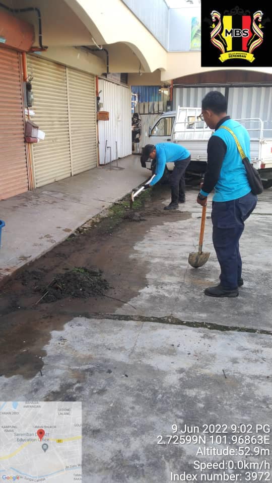 KERJA-KERJA PEMBERSIHAN INFRASTRUKTUR AWAM