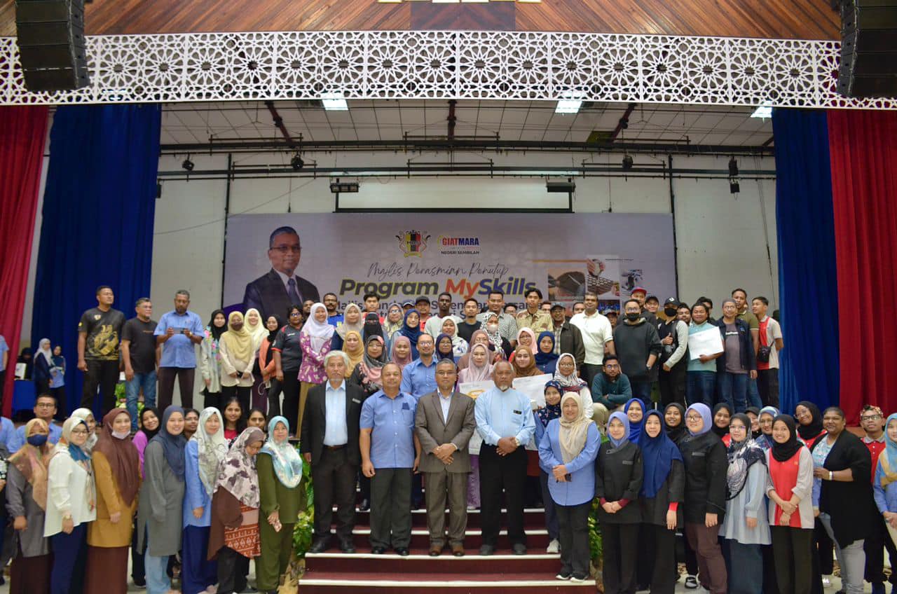 MAJLIS PERASMIAN PENUTUP PROGRAM MY SKILL MAJLIS BANDARAYA SEREMBAN BERSAMA GIATMARA SEREMBAN