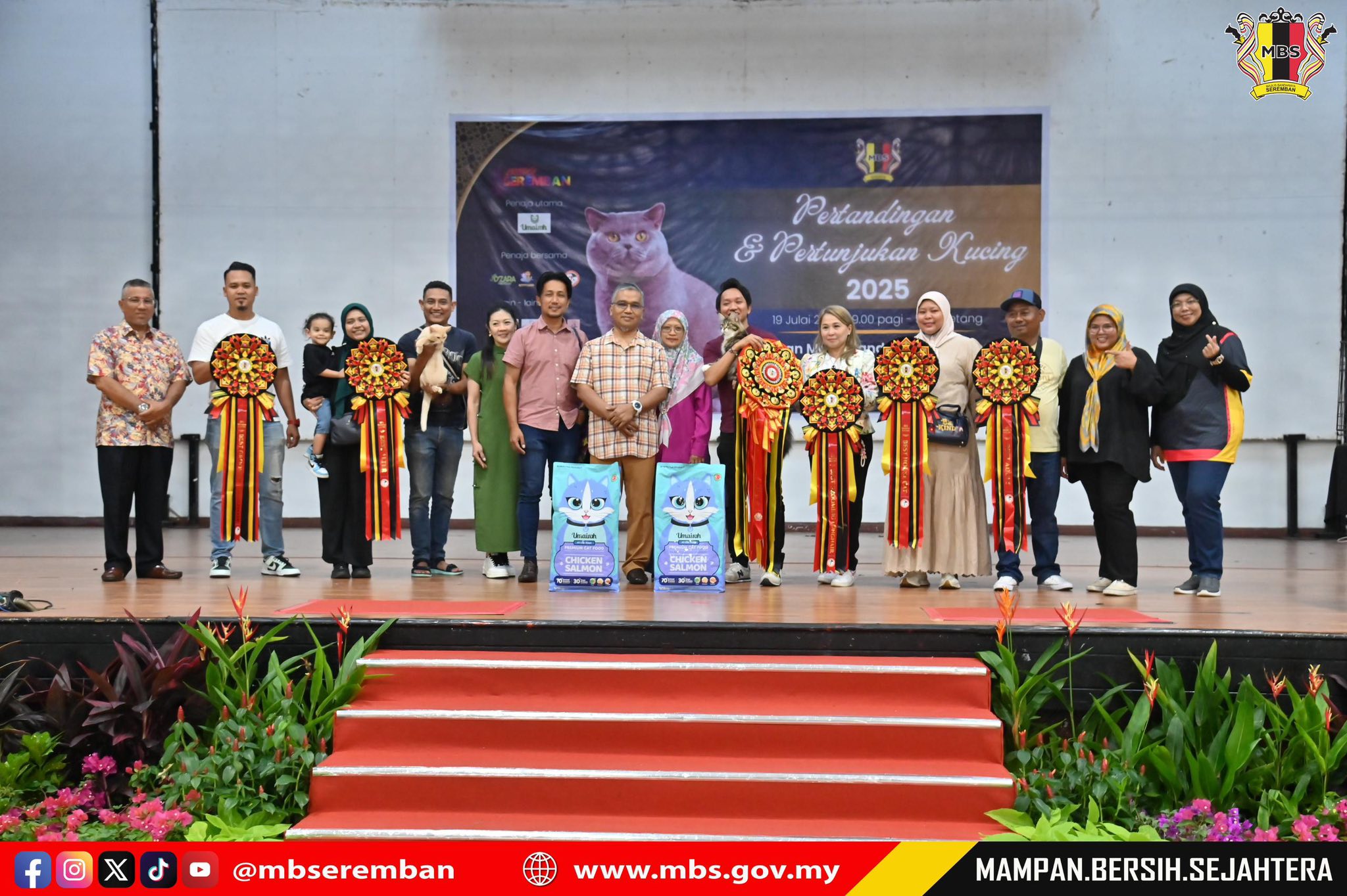 PERTANDINGAN & PERTUNJUKAN KUCING SEMPENA ULANG TAHUN KE-5 MAJLIS BANDARAYA SEREMBAN 2025