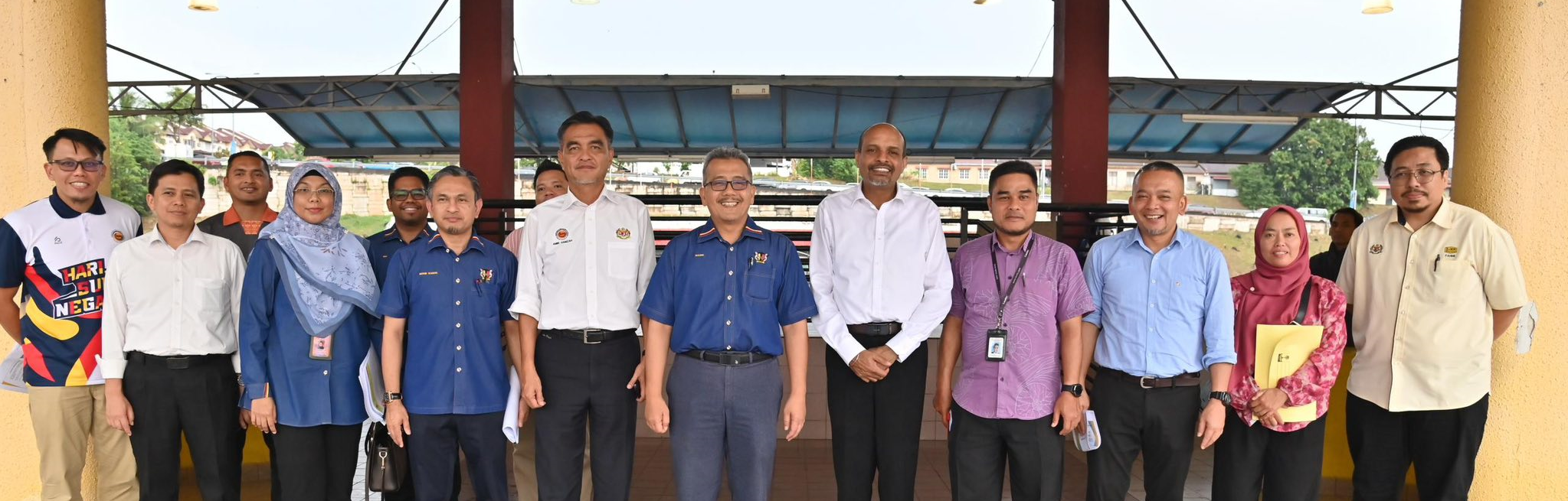 LAWATAN KETUA SETIAUSAHA KEMENTERIAN BELIA DAN SUKAN KE PROJEK MENAIK TARAF STADIUM HOKI TAN SRI DATO’ HAJI MOHD SAID, SEREMBAN 2, NEGERI SEMBILAN 