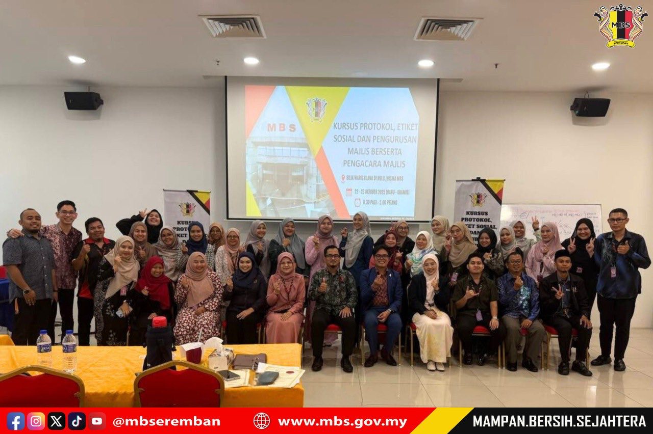 KURSUS PROTOKOL, ETIKET SOSIAL DAN PENGURUSAN MAJLIS BERSERTA PENGACARA MAJLIS
