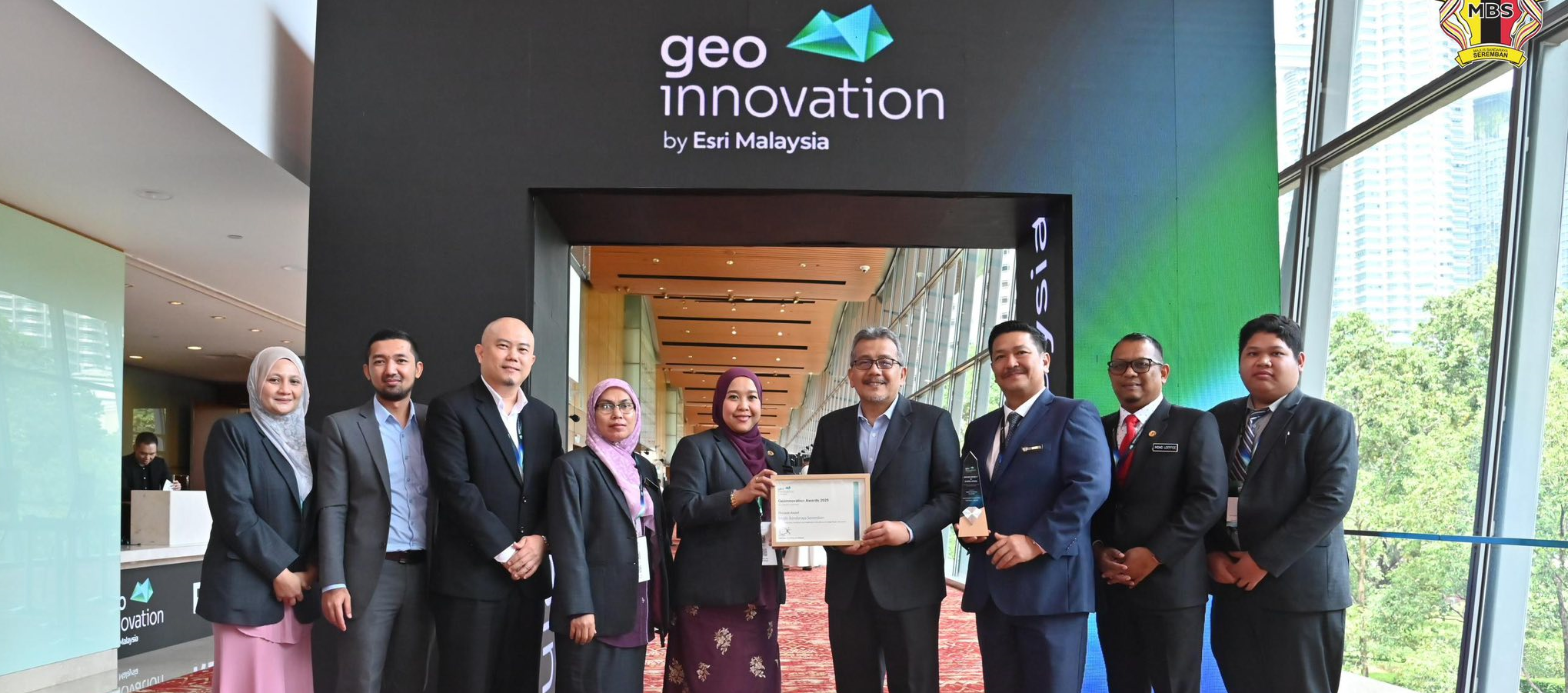 MBS TERIMA ANUGERAH PINNACLE DI MAJLIS GEOINNOVATION MALAYSIA 2025
