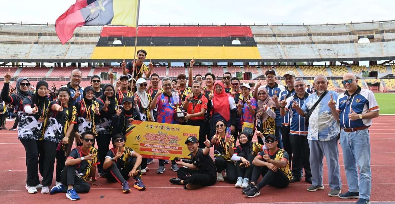 MBS JUARA KESELURUHAN BUAT KALI KE-3 KEJOHANAN OLAHRAGA PIHAK BERKUASA TEMPATAN NEGERI SEMBILAN