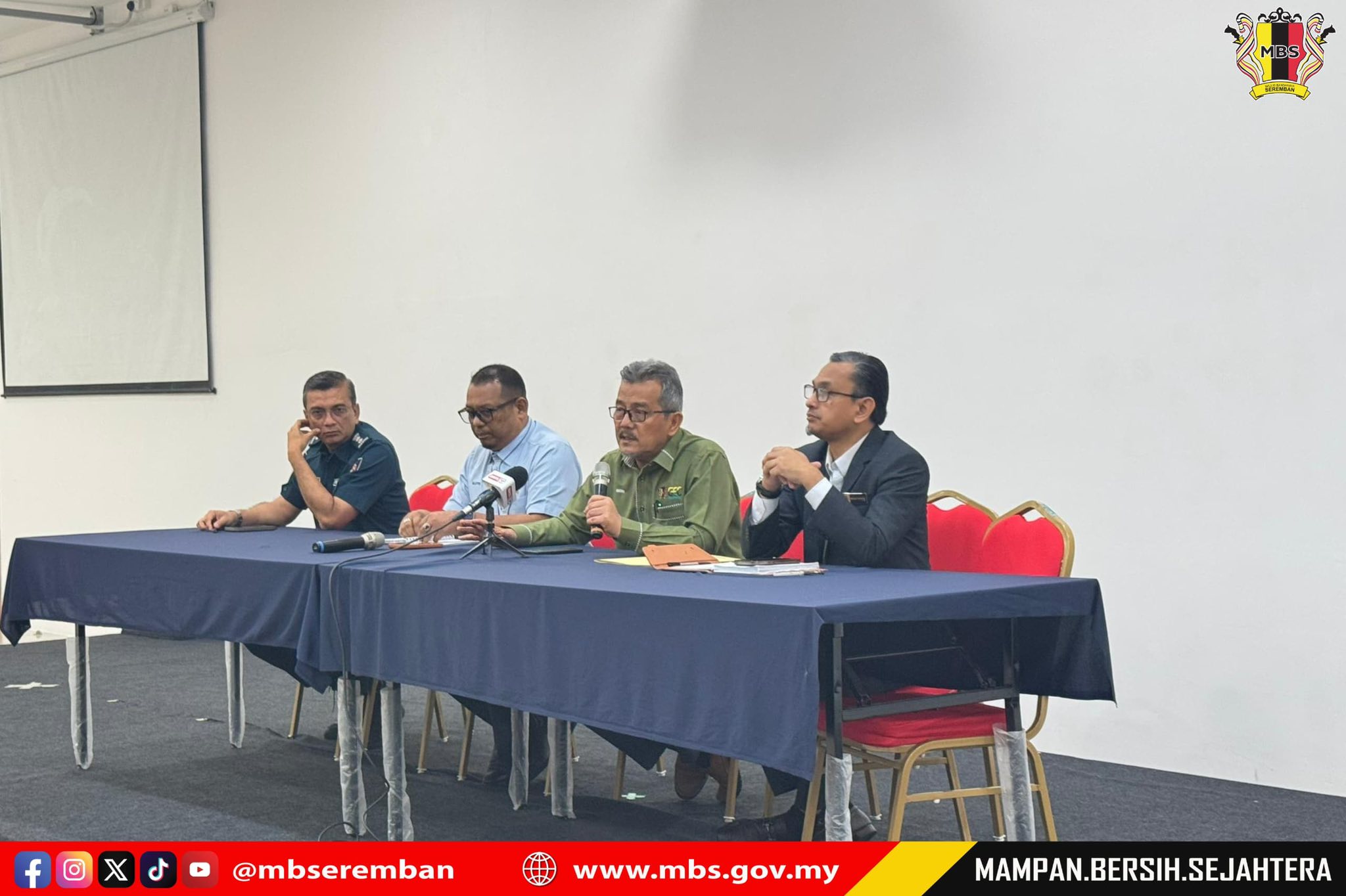 SIDANG MEDIA DATUK BANDAR BERKAITAN PENGANJURAN BAZAR RAMADAN DAN BAZAR AIDILFITRI TAHUN 1447H/2026M DALAM KAWASAN MAJLIS BANDARAYA SEREMBAN