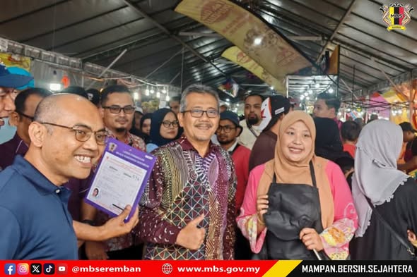LAWATAN DATUK BANDAR KE BAZAR RAMADAN PASAR AMPANGAN
