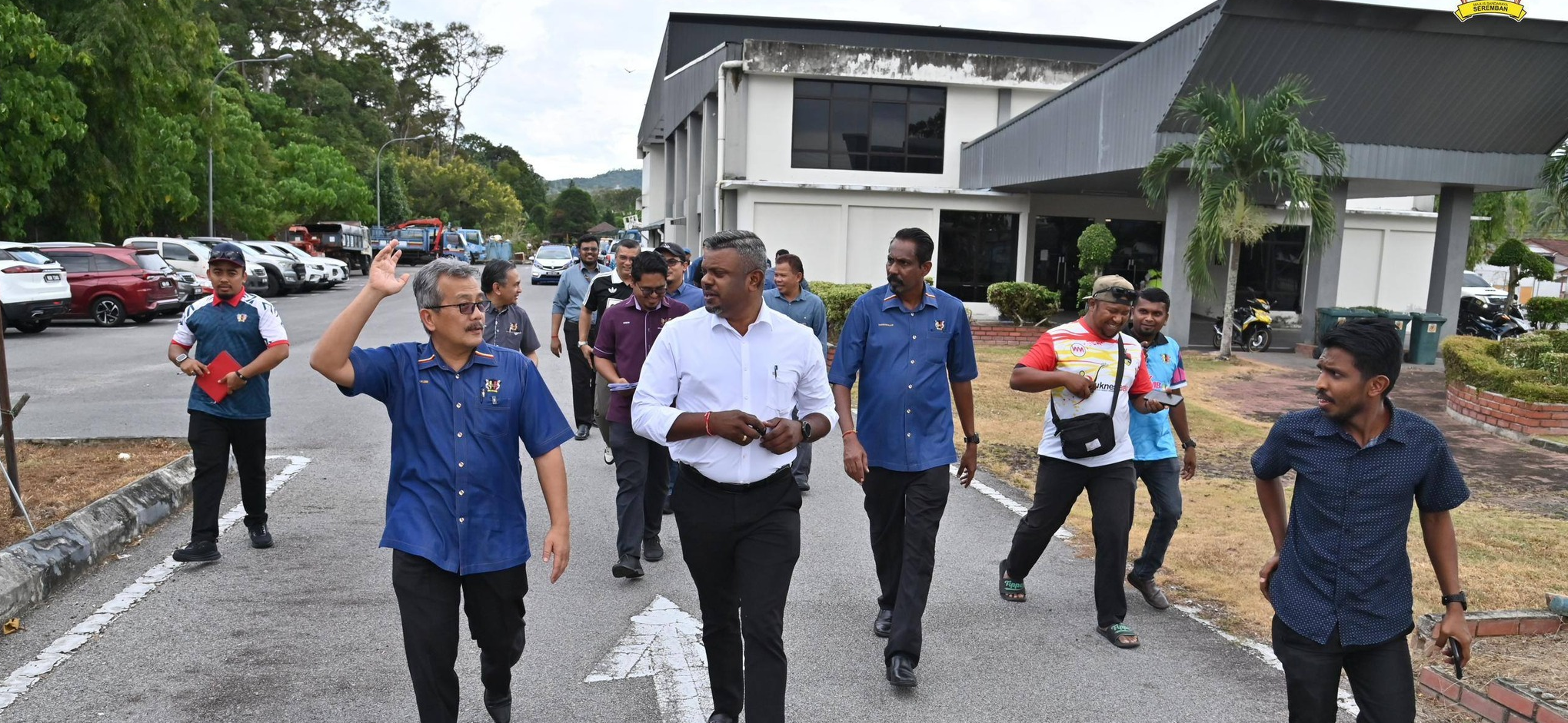 TURUN PADANG YB ADUN NILAI DAN DATUK BANDAR MBS KE SEKITAR NILAI