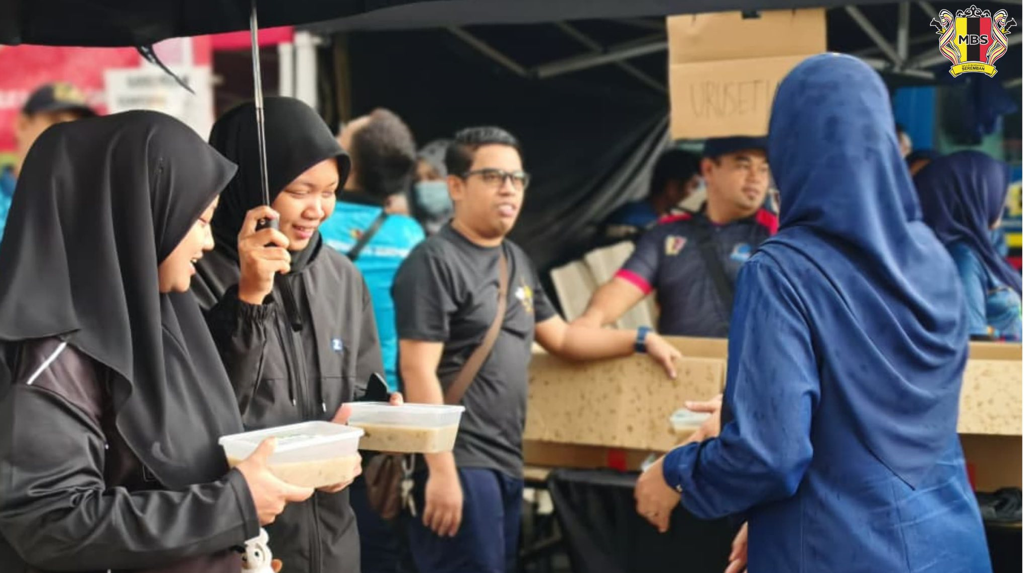 AGIHAN BUBUR LAMBUK DI BAZAR PUTRA NILAI