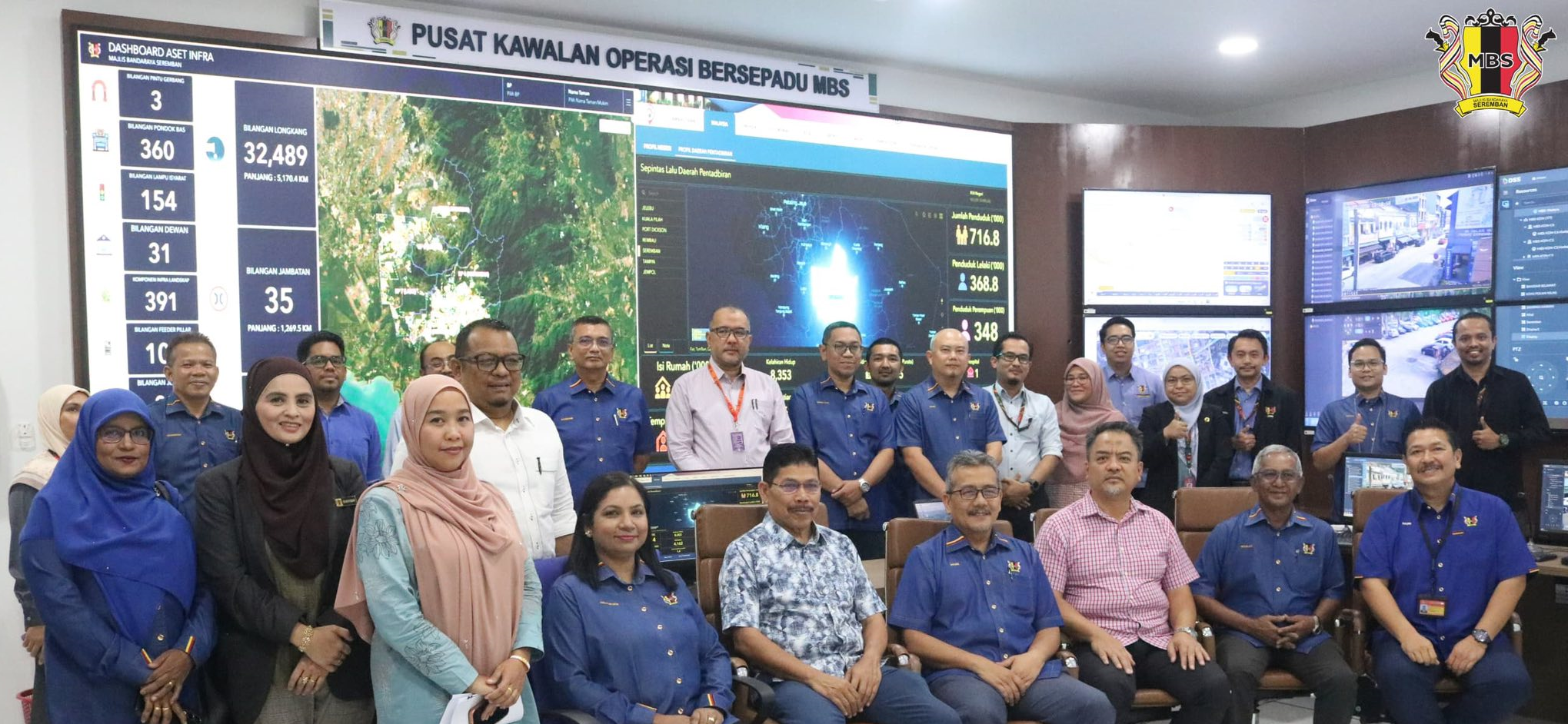 PERASMIAN PUSAT KAWALAN OPERASI BERSEPADU SEREMBAN (SEREMBAN IOCC)