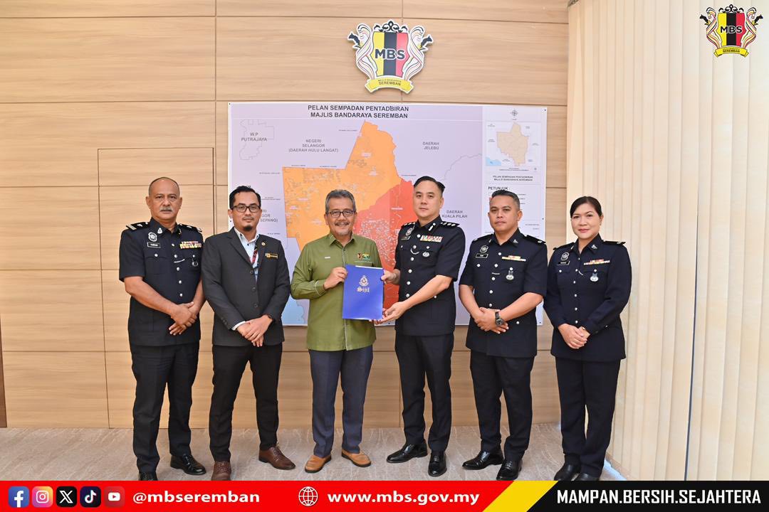 KUNJUNGAN HORMAT KETUA JABATAN PENCEGAHAN JENAYAH DAN KESELAMATAN KOMUNITI, IPK NEGERI SEMBILAN