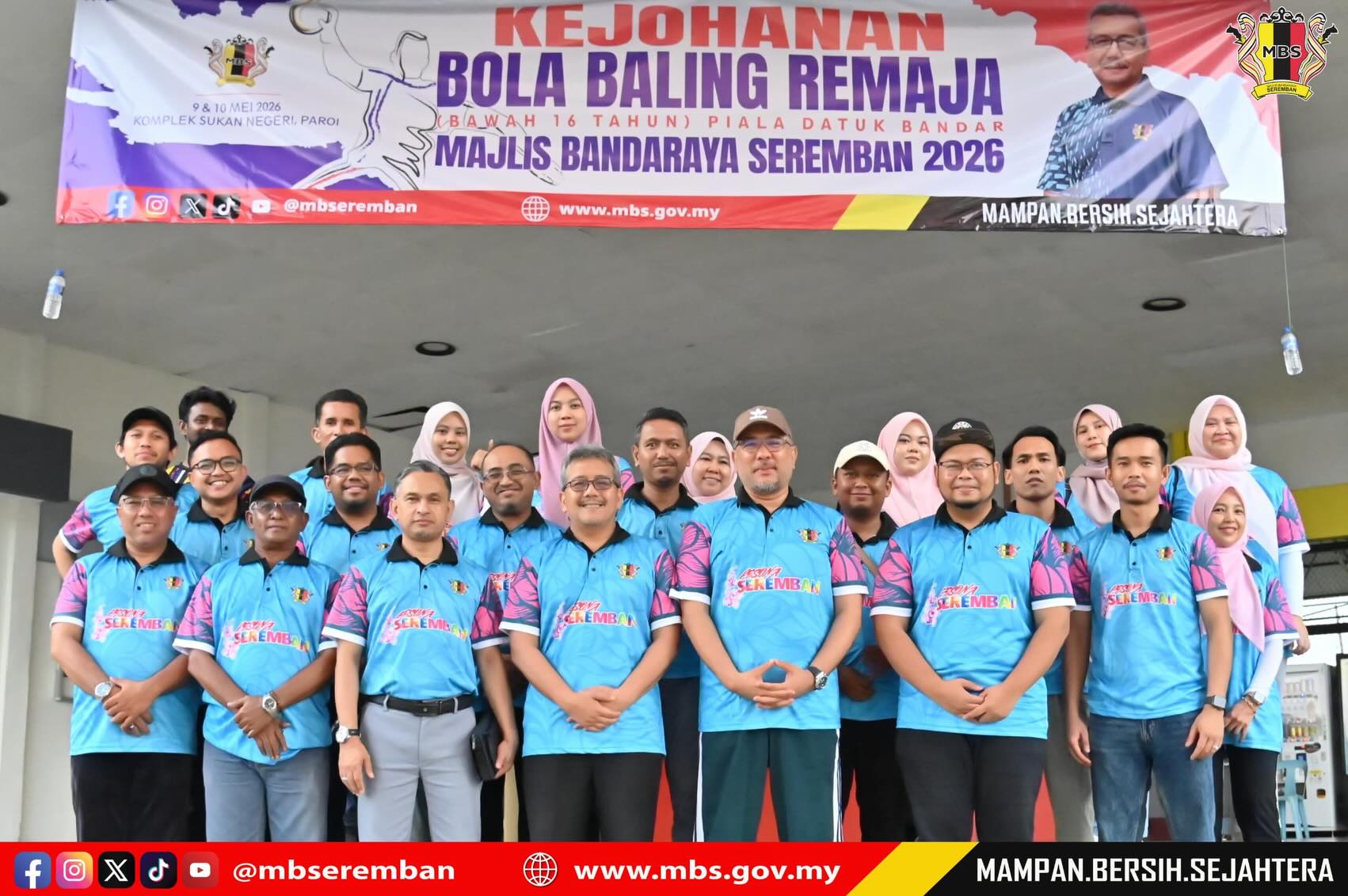 KEJOHANAN BOLA BALING REMAJA (BAWAH 16 TAHUN) PIALA DATUK BANDAR MAJLIS BANDARAYA SEREMBAN 2026