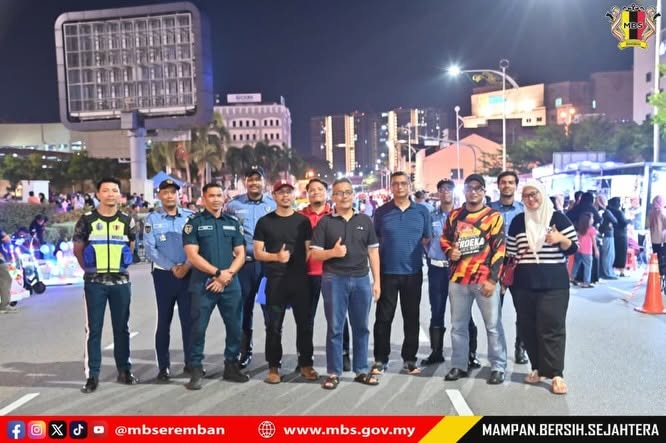 DATUK BANDAR SEREMBAN KUNJUNGI PROGRAM MOH NONGGOK KEK SOMBAN