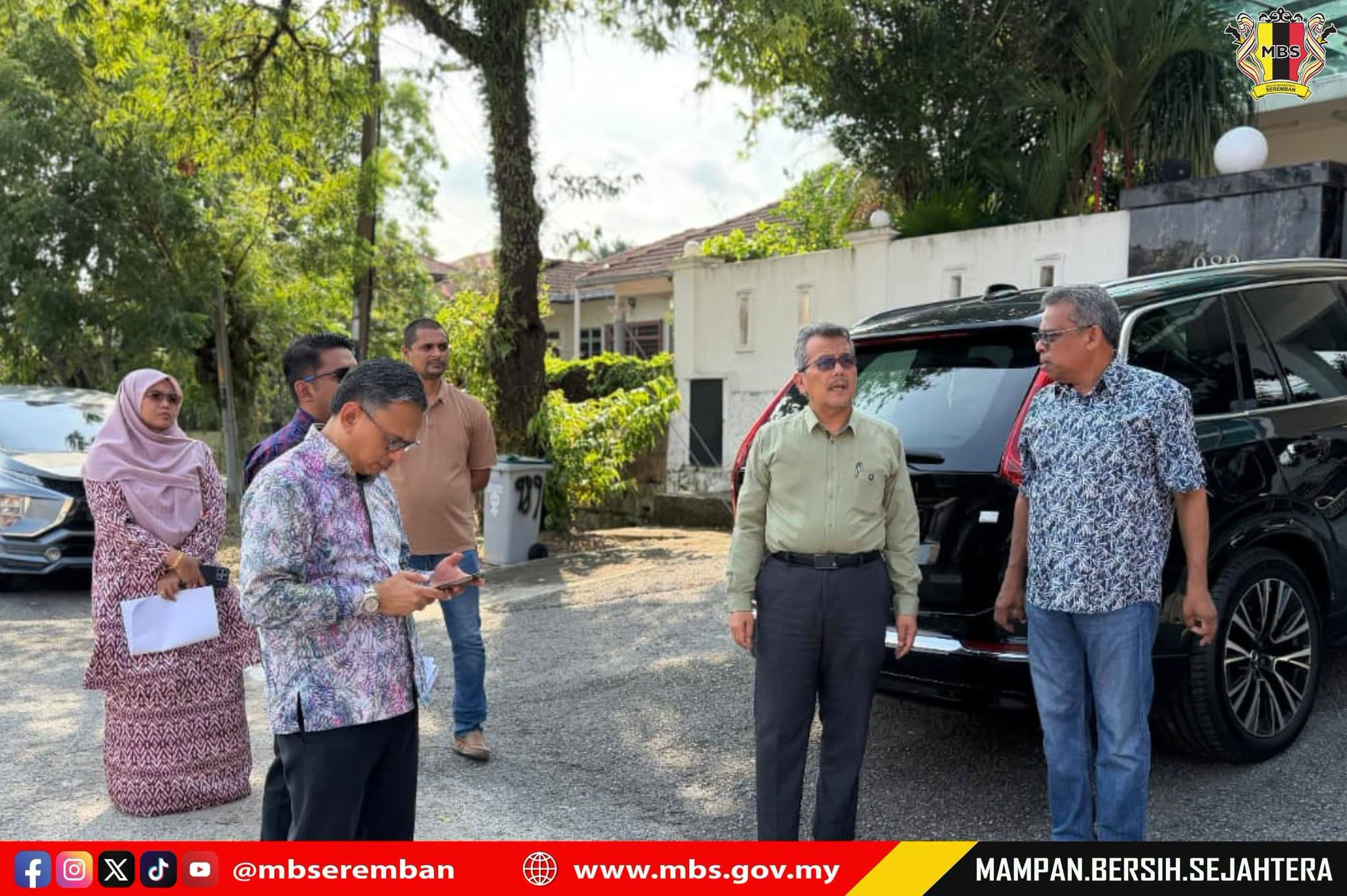 LAWATAN TURUN PADANG DATUK BANDAR KE TAMAN RASAH JAYA