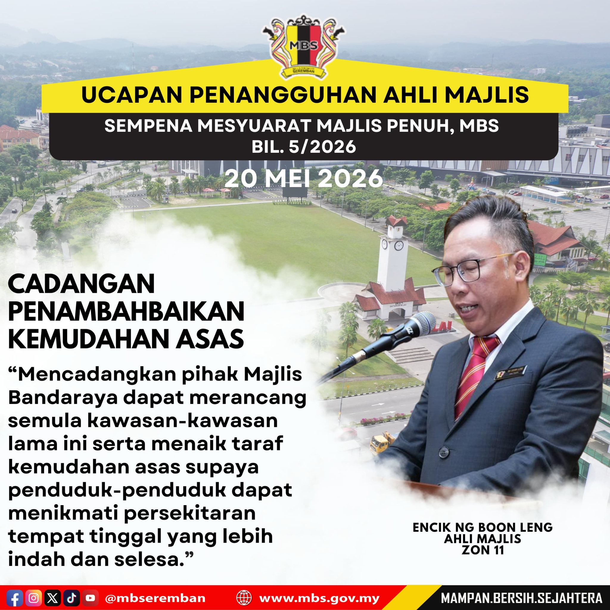 INTIPATI UCAPAN PENANGGUHAN AHLI MAJLIS