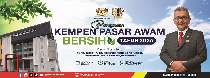 Perasmian Kempen Pasar Awam Bersih