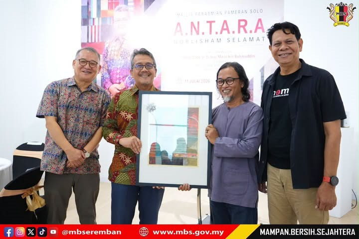 MAJLIS PERASMIAN PAMERAN SOLO A.N.T.A.R.A SAUDARA NORLISHAM SELAMAT