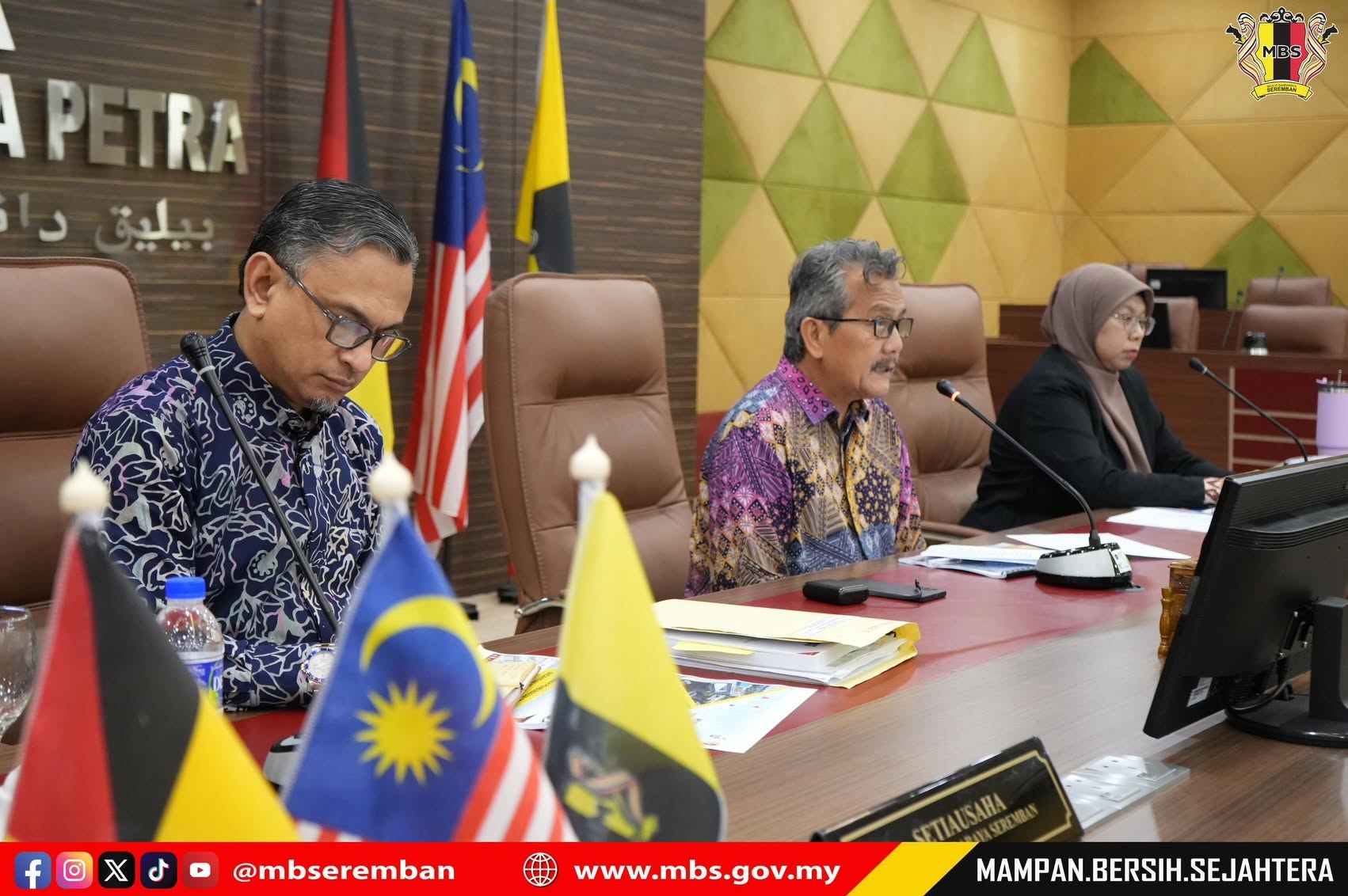 MESYUARAT PENYELARASAN BERSAMA AGENSI BAGI URUSAN PRU DUN NEGERI SEMBILAN KE-16 PARLIMEN P.128 SEREMBAN