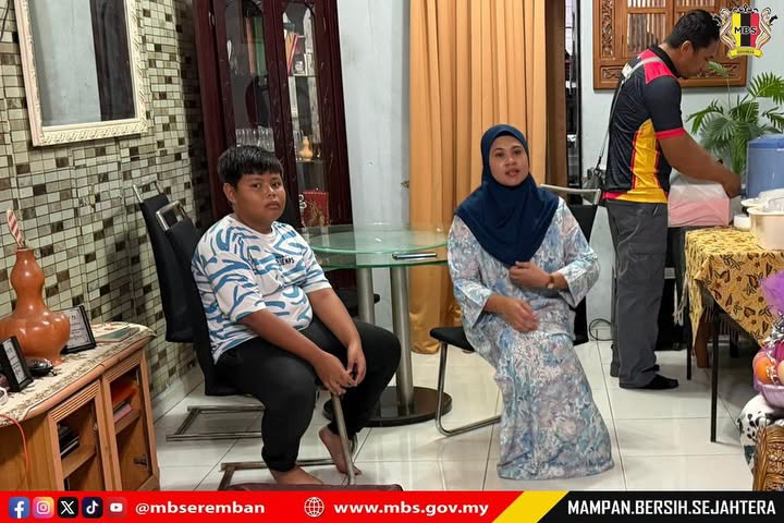 ZIARAH KASIH KE ATAS KELUARGA ALLAHYARHAM MUHAMMAD NUR KHAIRUZZAMAN