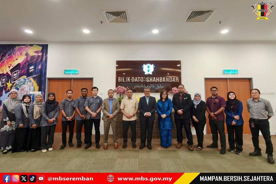 KUNJUNGAN HORMAT DELEGASI MAJLIS DAERAH KETEREH PERBANDARAN ISLAM KE MAJLIS BANDARAYA SEREMBAN