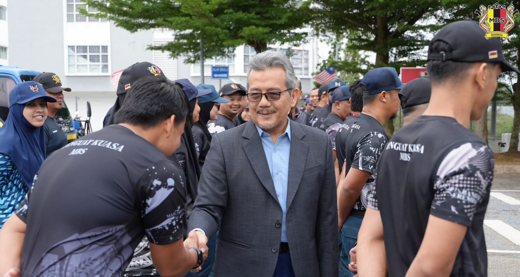 LATIHAN KAWAD KAKI KONTINJEN PERBARISAN MBS
