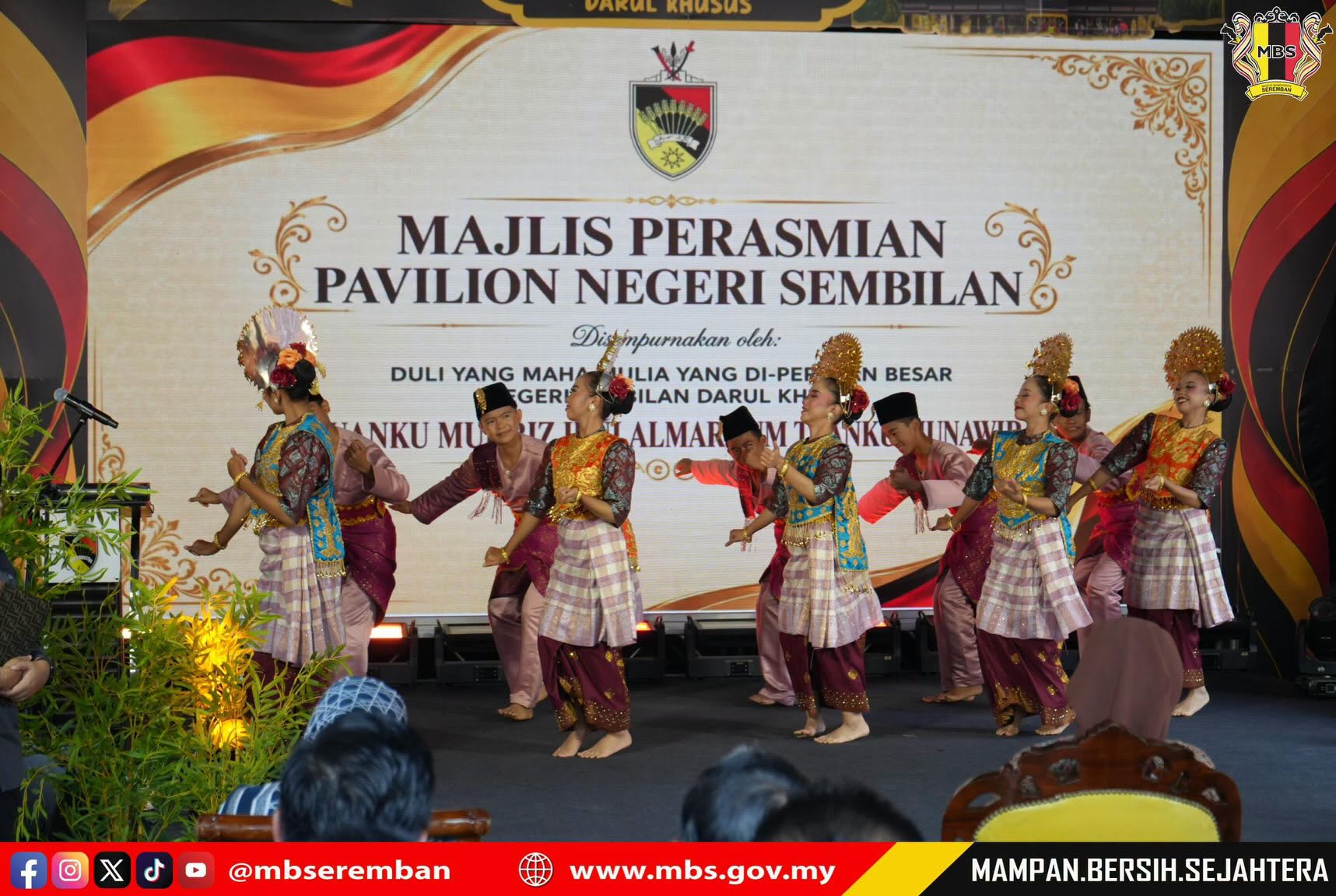 MAJLIS PERASMIAN PAVILION NEGERI SEMBILAN DI MAHA 2026