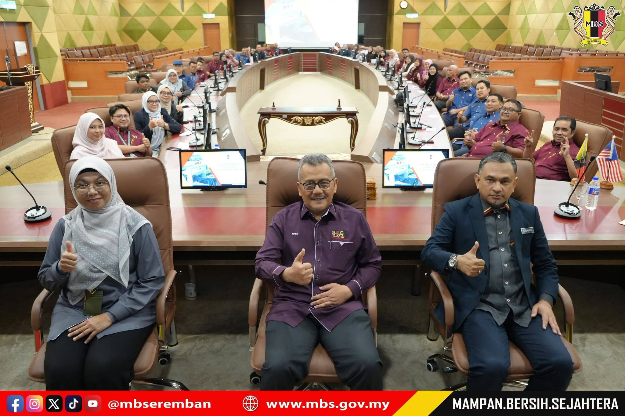 Sesi Penyerahan Surat Pemangkuan dan Kenaikan Pangkat Secara Time-Based Berasaskan Kecemerlangan (TBK1), Majlis Bandaraya Seremban