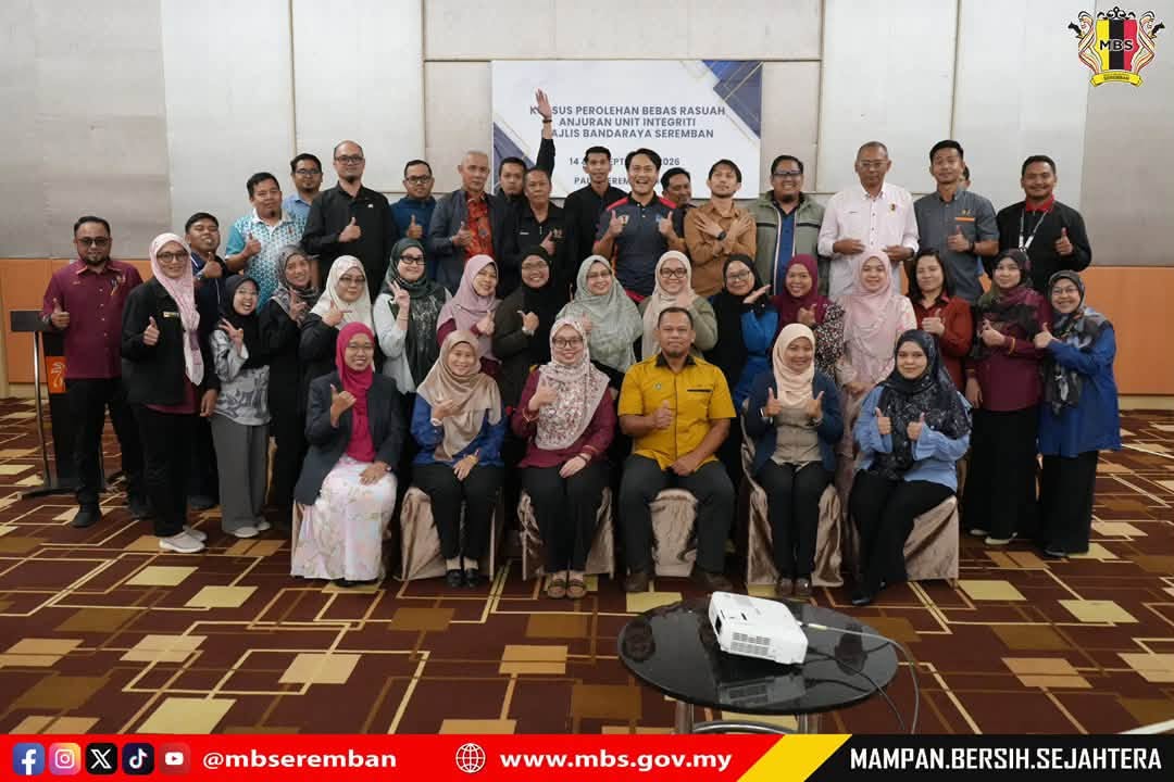 KURSUS PEROLEHAN BEBAS RASUAH  (14 & 15 SEPTEMBER 2026)