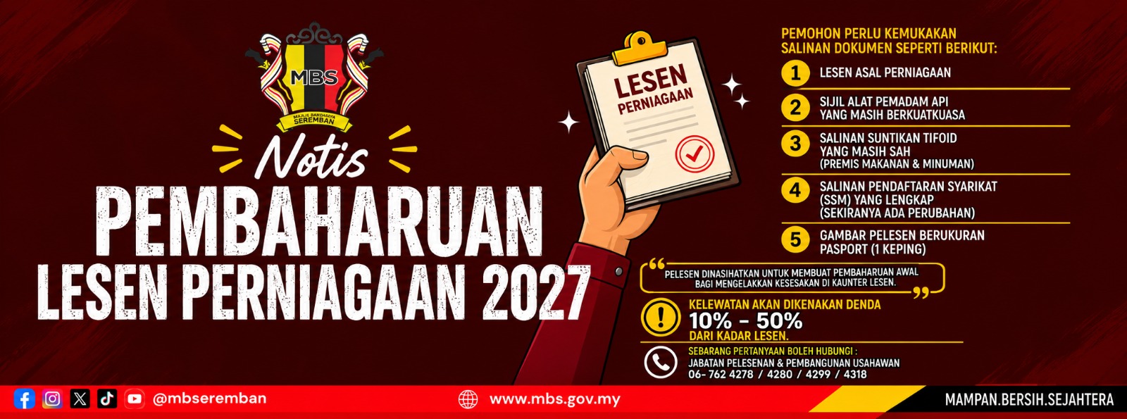 PEMBAHARUAN LESEN 2027