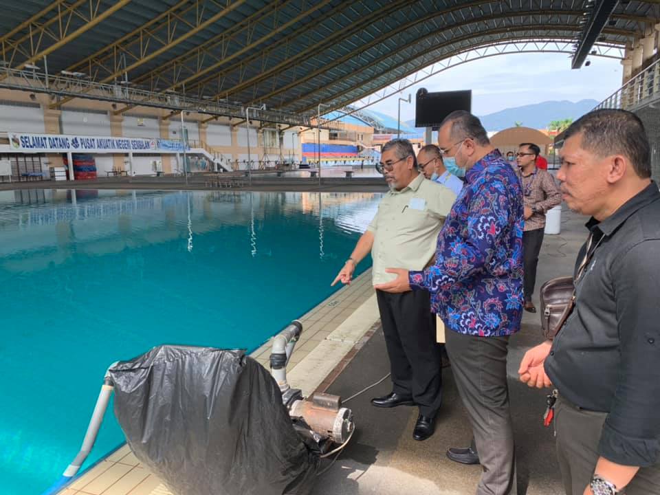 Lawatan Melihat Persiapan Bagi Pembukaan Kolam Renang Awam Dan Pusat Akuatik Paroi Portal Rasmi Majlis Bandaraya Seremban Mbs