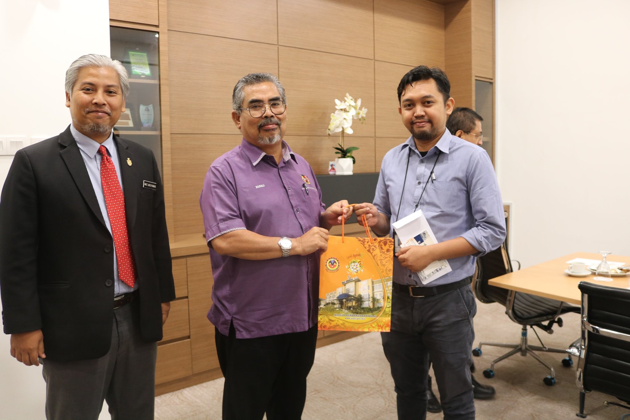 Kunjungan Hormat oleh Wakil Utusan Malaysia dan Kosmo Negeri Sembilan